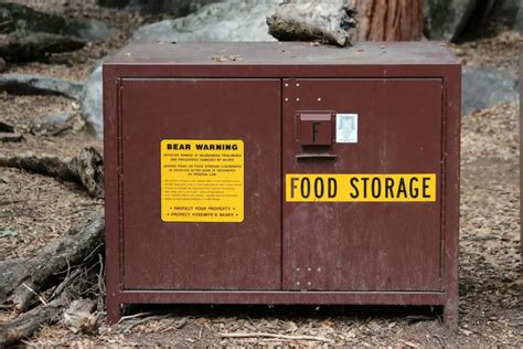 bear proof food storage camping.